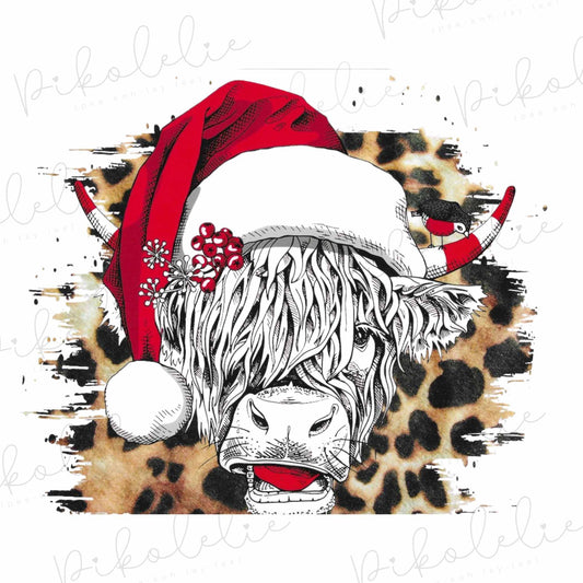 Christmas Cow Merch By Ang Pikolelie (pee-koh-lay-lee) Activewear