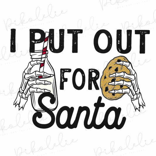 I Put Out For Santa Merch By Ang Pikolelie (pee-koh-lay-lee) Activewear