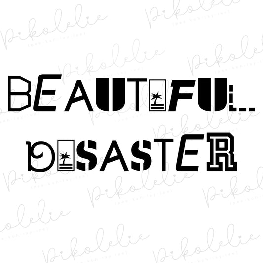 Beautiful Disaster Merch By Ang Pikolelie (pee-koh-lay-lee) Activewear