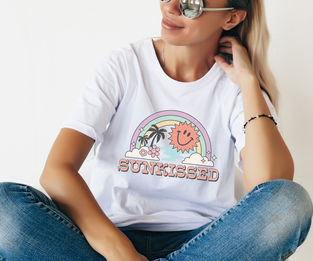 Sun Kissed Summer T-Shirt Printify Pikolelie (pee-koh-lay-lee) Activewear T-Shirt