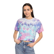 Women's Tie-Dye Crop Tee Printify Pikolelie (pee-koh-lay-lee) Activewear T-Shirt