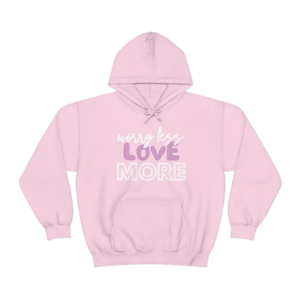 Love More Hooded Sweatshirt Printify Pikolelie (pee-koh-lay-lee) Activewear Hoodie
